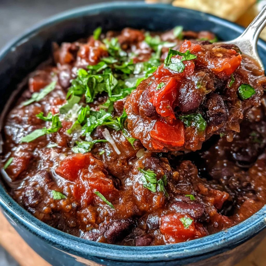 Black Bean Chili Bowl