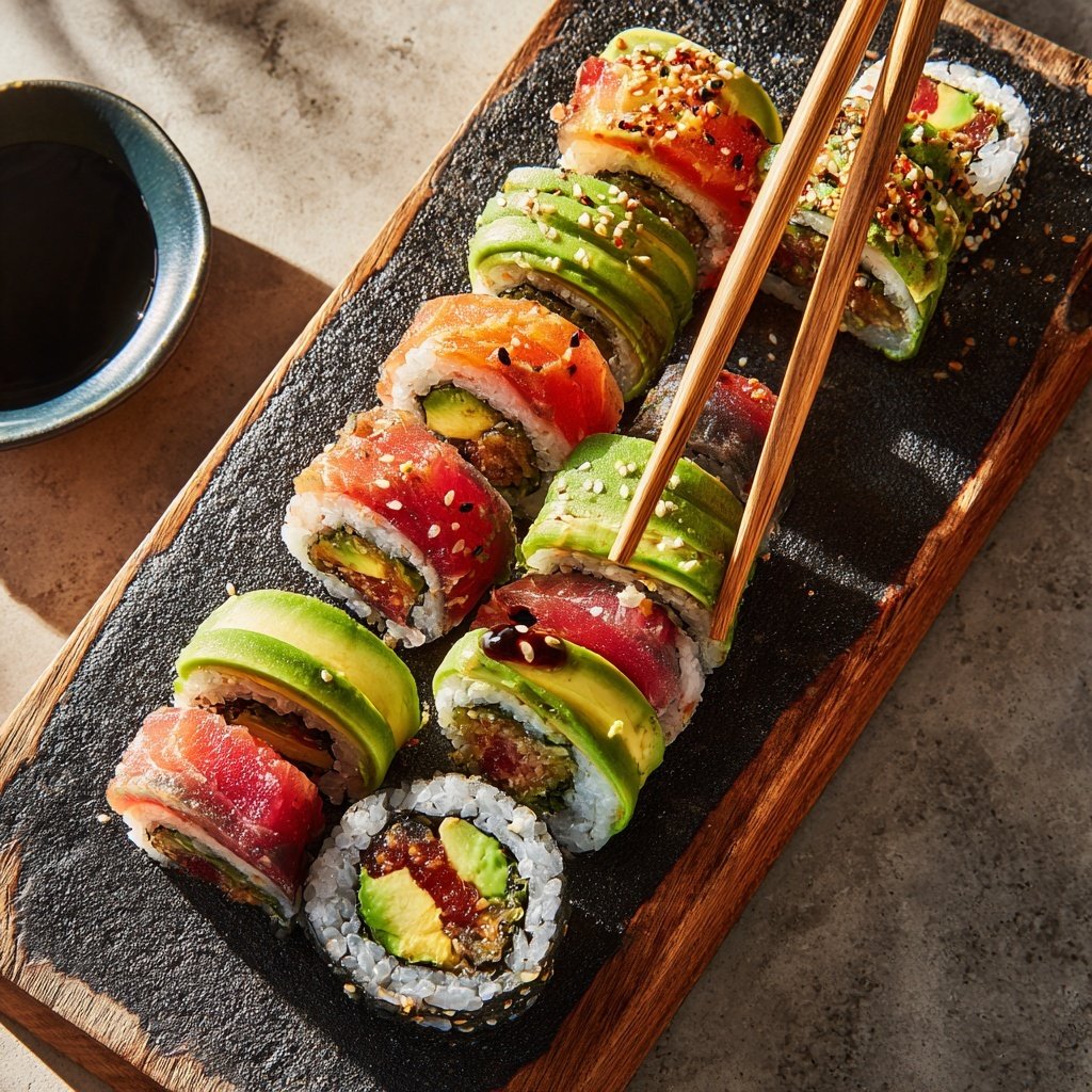 Global Japanese Sushi Rolls