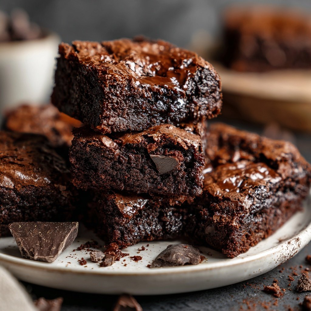 Dessert Chocolate Fudge Brownies