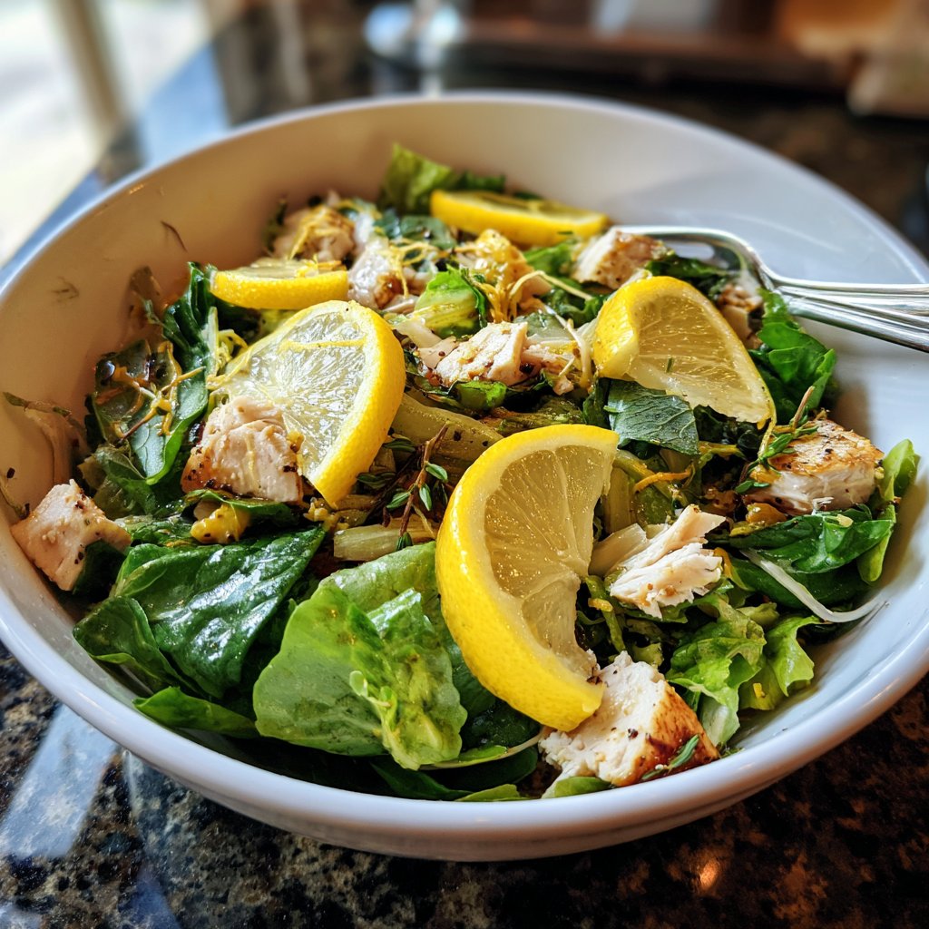 Lemon Thyme Chicken Salad
